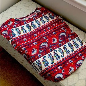 Ann Taylor Loft Short Sleeve Shirt